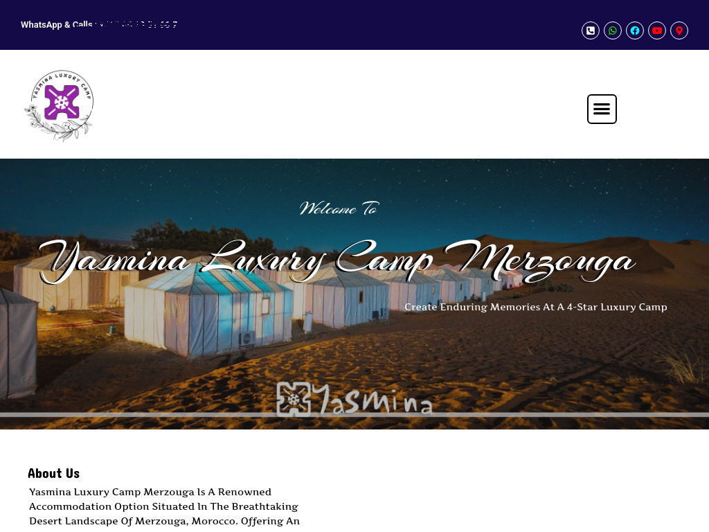 Yasmina Luxury Camp